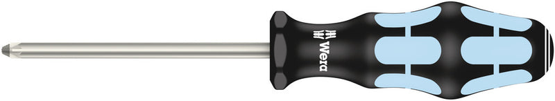 Wera Pozidriv, Stainless, Lasertip, Kraftform Screwdriver, 3355 PZ