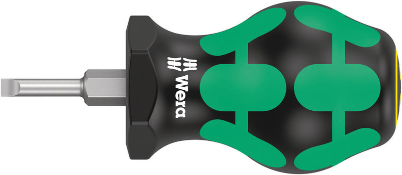 Wera 05008844001, Slotted, Stubby/Carburetor, Kraftform Screwdriver, 335 Stubby