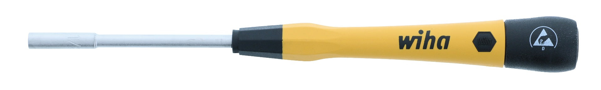 Wiha 27772 ESD Safe PicoFinish Precision Nut Driver - 1/8" x 60mm