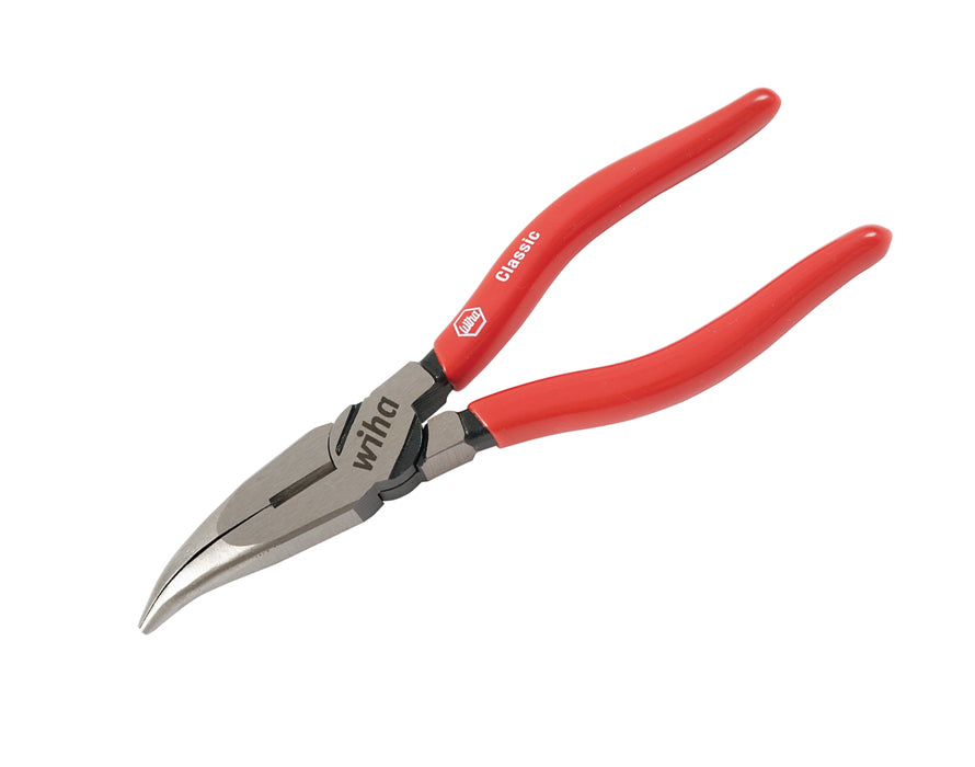 Wiha 32625 Classic Grip Bent Long Nose Pliers 8"