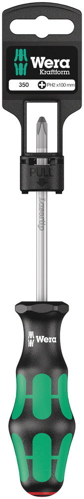 Wera 05100050001, Phillips, Lasertip, Screwdriver, 350 PH SB