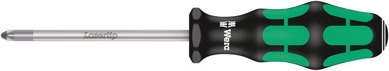 Wera 05009305001, Pozidriv, Lasertip, Kraftform Screwdriver, 355 PZ