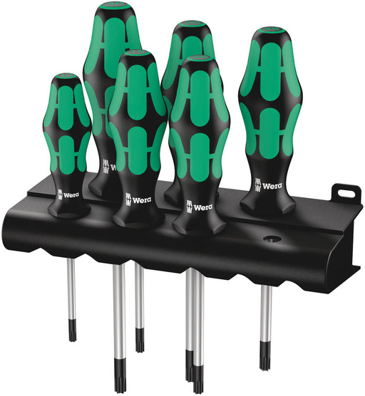 Wera 05028062001, 367/6 TORX® Screwdriver set Kraftform Plus and rack