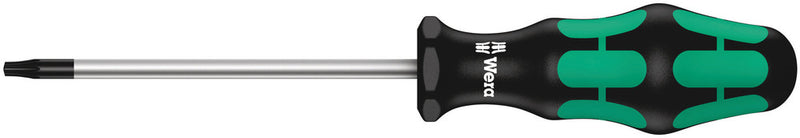 Wera 05028033001, TorxPlus, Black Point Tip, Kraftform Screwdriver, 367 TORX PLUS