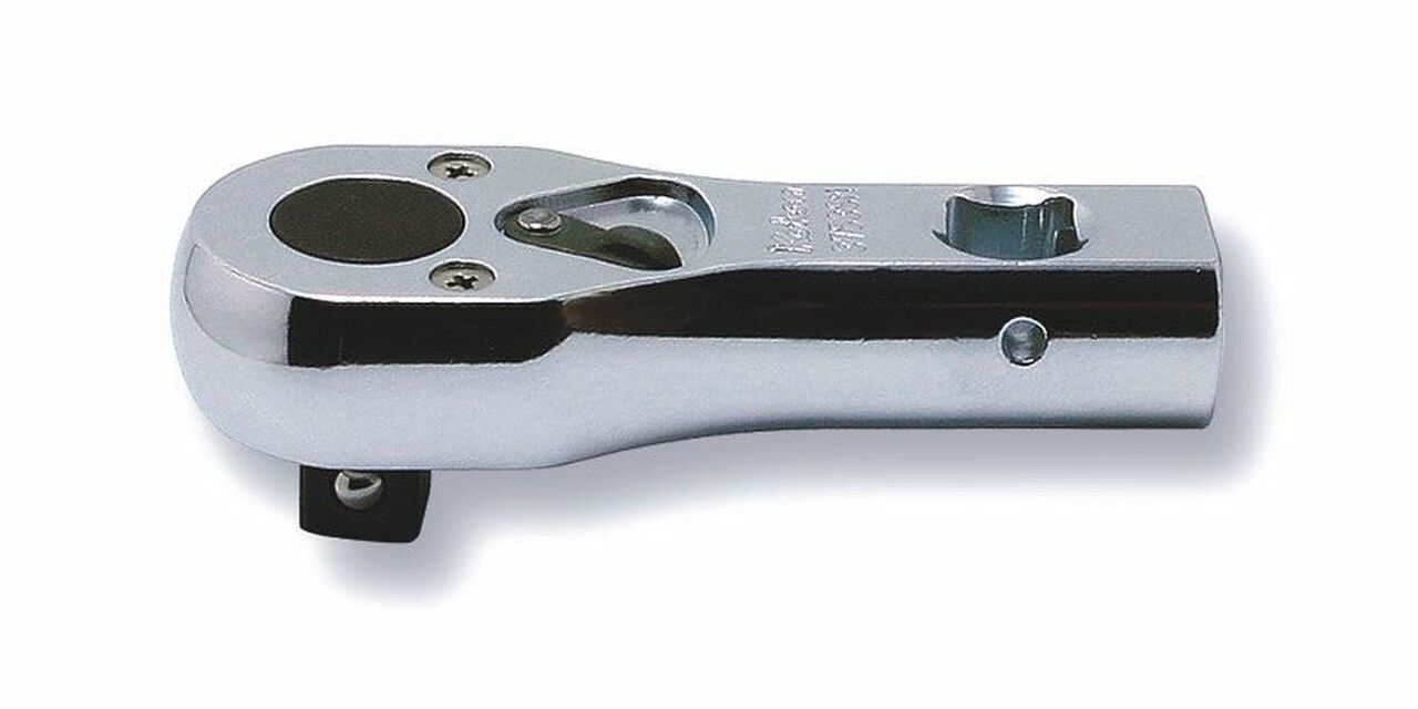 Ko-Ken 3753SM, 3/8 Sq. Dr. Ratchet Handle  24 teeth Short Length 81mm