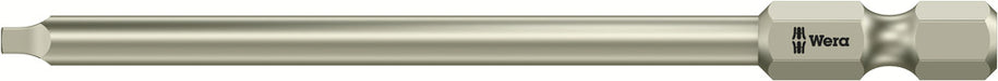 Wera 05071097001, SQ1 - Square Key Screwdriver Bit 3868/4, 1/4" Hex Power Drive, Length 3.5" (89mm), Stainless