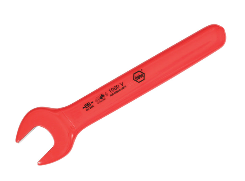 Wiha 20141 Insulated Open End Wrench 11/16"