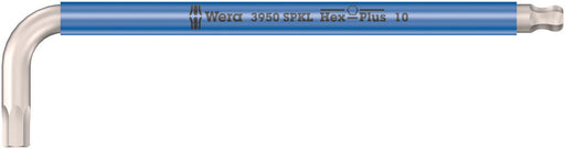 Wera 05022668001, Multicolor, Stainless, Ball-End, Hex-Plus, Metric Hex L-Key, 3950 SPKL