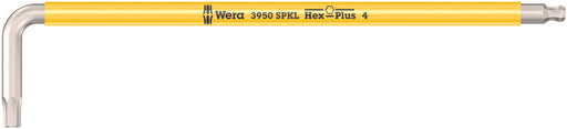 Wera 05022664001, Multicolor, Stainless, Ball-End, Hex-Plus, Metric Hex L-Key, 3950 SPKL