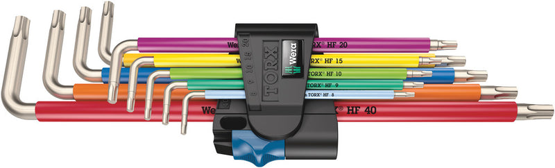 Wera 05022689001, Multicolor, Stainless, Holding Function, Torx L-Key, 3967/9 TX
