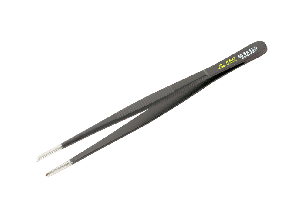 Wiha 44520 ESD Safe Tweezers 40 SA - 145mm