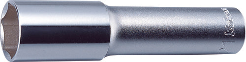 Ko-Ken 4300M-17(L110), 1/2 Sq. Dr. Wheel Nut Socket  17mm 6 point Length 110mm