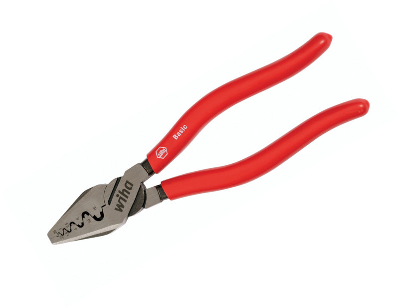 Wiha 32605 Classic Grip Crimping Pliers 7.0"