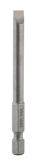 Wiha 74039 Slotted Bit 5.5 - 70mm - 10 Pack