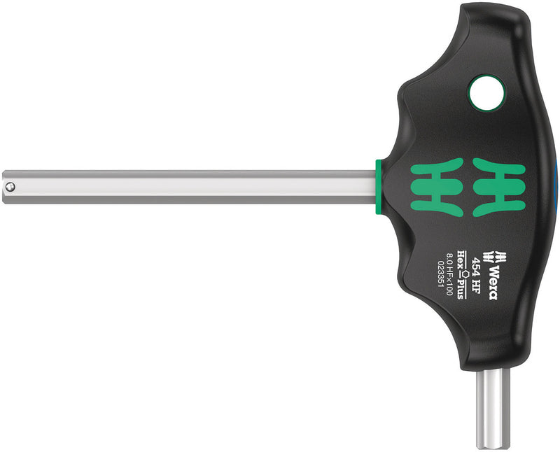 Wera 05023350001, Metric Hex, Hex-Plus, Holding Function, T-Handle Screwdriver, 454 HF