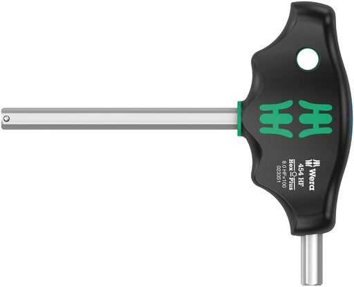Wera 05023334001, Metric Hex, Hex-Plus, Holding Function, T-Handle Screwdriver, 454 HF