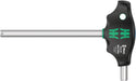 Wera 05023366001, 454 HF T-handle hexagon screwdriver Hex-Plus with holding function, imperial