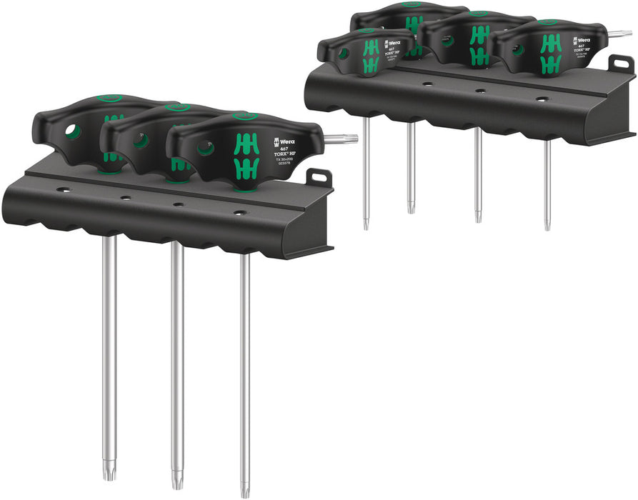 Wera 05023452001, 467/7 TORX® HF Set 1 screwdriver set T-handle TORX® screwdrivers with holding function