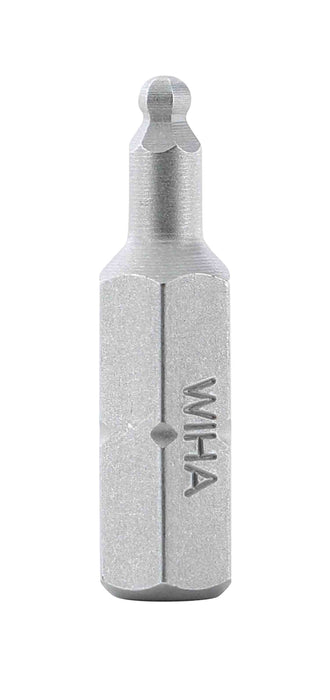 Wiha 71701 Ball End Hex Bit 3/32 - 25mm - 10 Pack