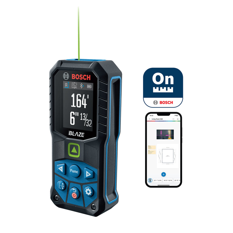 Bosch GLM165-27CGL, 165 Ft. Laser Measure