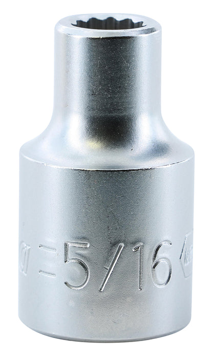 Wiha 33807 12 Point - 1/2" Drive Deep Socket 5/16"