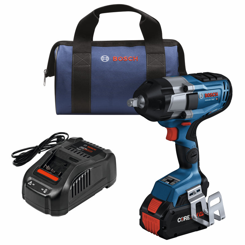 Bosch GDS18V-740CB14, 18V 1/2 In. Impact Wrench Kit