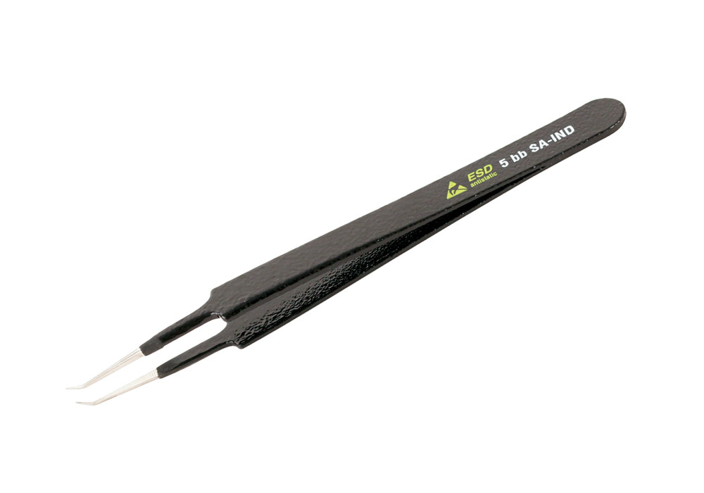 Wiha 44573 ESD Safe Tweezers 5bb SA - 107mm