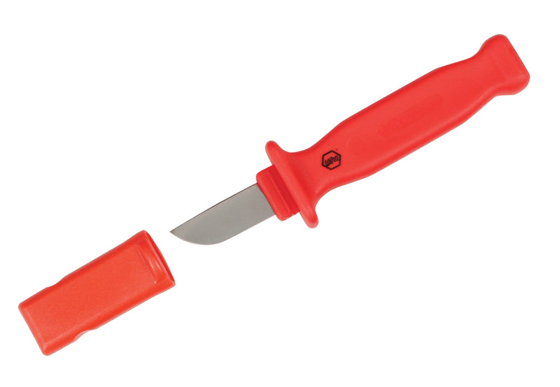 Wiha 15000 Insulated Electrician’s Cable Stripping Knife 50mm x 216mm