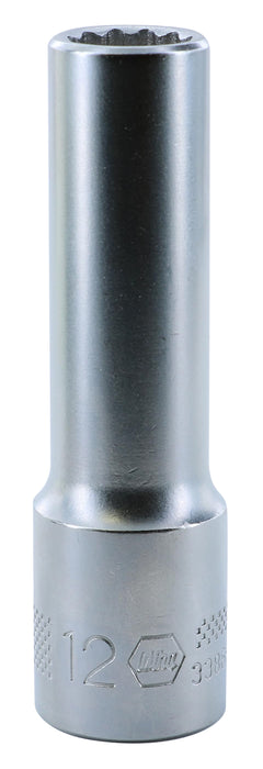 Wiha 33868 12 Point - 1/2" Drive Deep Socket 12.0mm