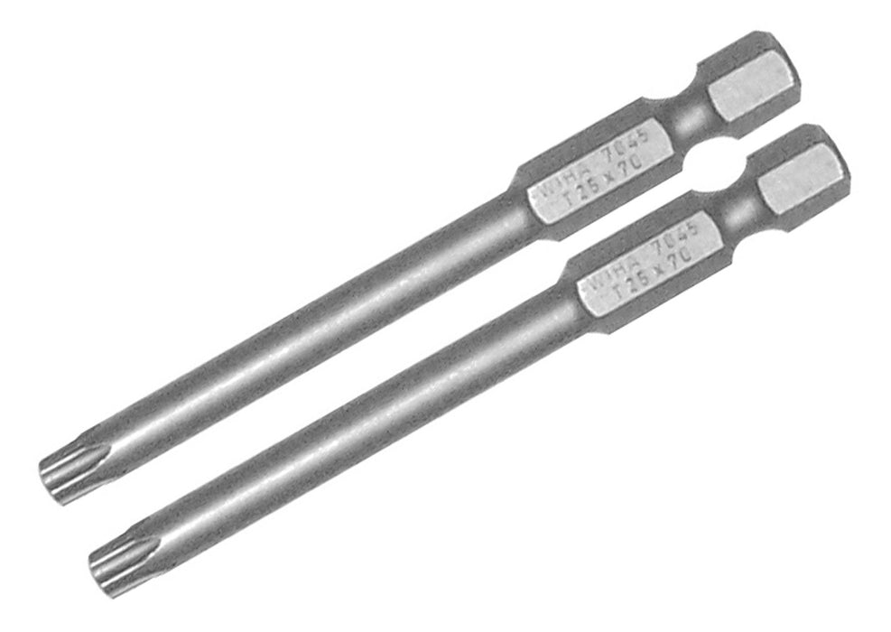 Wiha 73940 Torx Bit T10 - 70mm - 2 Pack