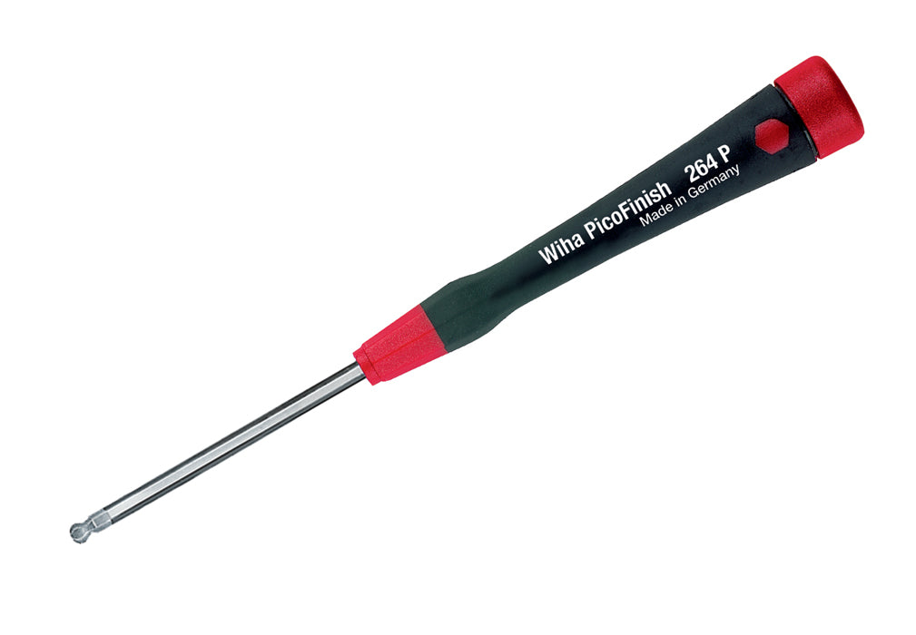 Wiha 26473 PicoFinish Ball End Hex Screwdriver 7/64" x 60mm