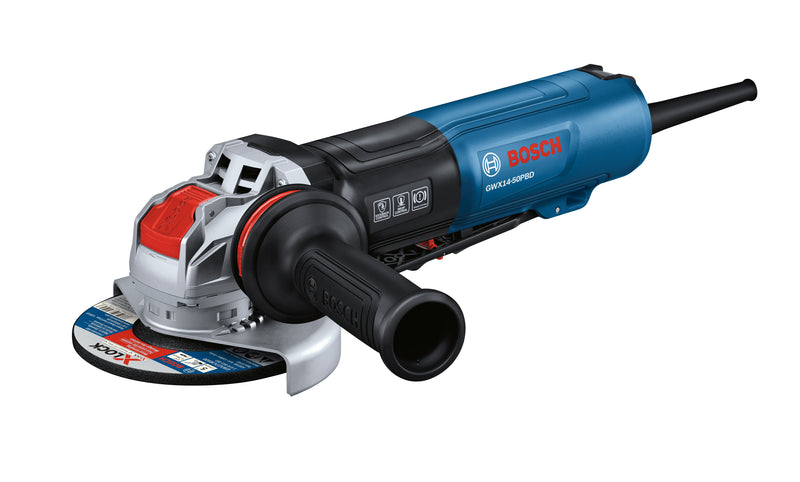 Bosch GWX14-50PBD, 5 In. X-LOCK Angle Grinder