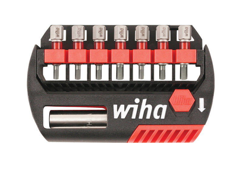Wiha 76893 8 Piece BitBuddy MaxxTor Impact Bit Set