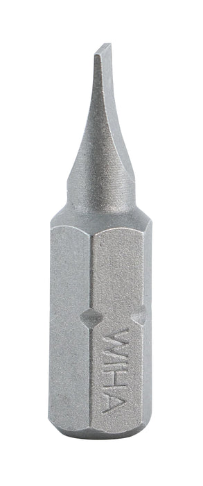 Wiha 71001 Slotted Bit 4.5mm - 25mm (3/16) - 10 Pack