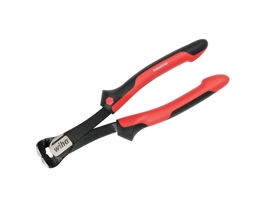 Wiha 30939 Industrial SoftGrip Heavy Duty End Nippers 8"