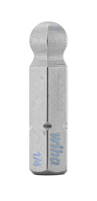 Wiha 71708 Ball End Hex Bit 1/4 - 25mm - 10 Pack