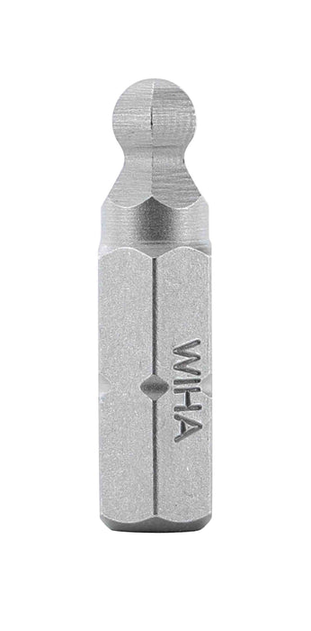 Wiha 71706 Ball End Hex Bit 3/16 - 25mm - 10 Pack