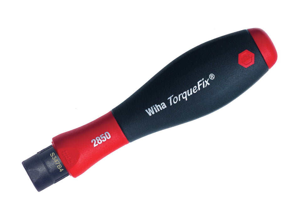 Wiha 28523 SoftFinish TorqueFix Pre-Set Handle 60 In/lbs.