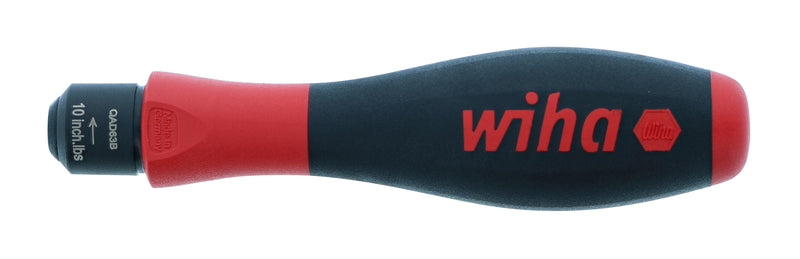 Wiha 28507 SoftFinish TorqueFix Pre-Set Handle 10 In/lbs.