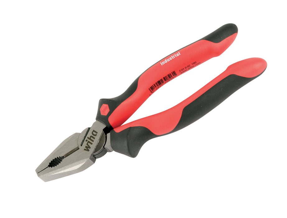 Wiha 30904 Industrial SoftGrip Combination Pliers 8.0"