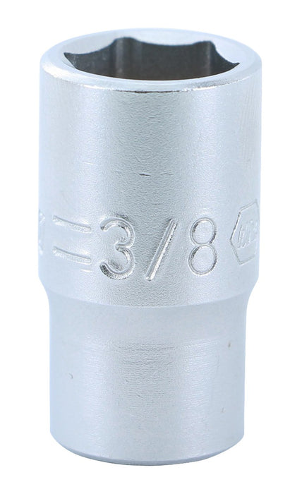 Wiha 33312 6 Point - 1/4 Inch Drive Socket - 3/8" x 25mm