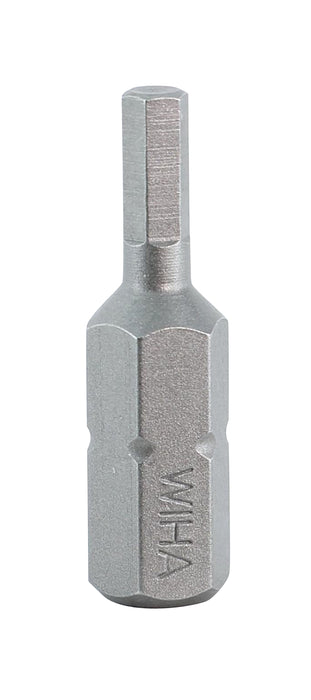 Wiha 71309 Hex Bit 3.0mm - 25mm - 10 Pack