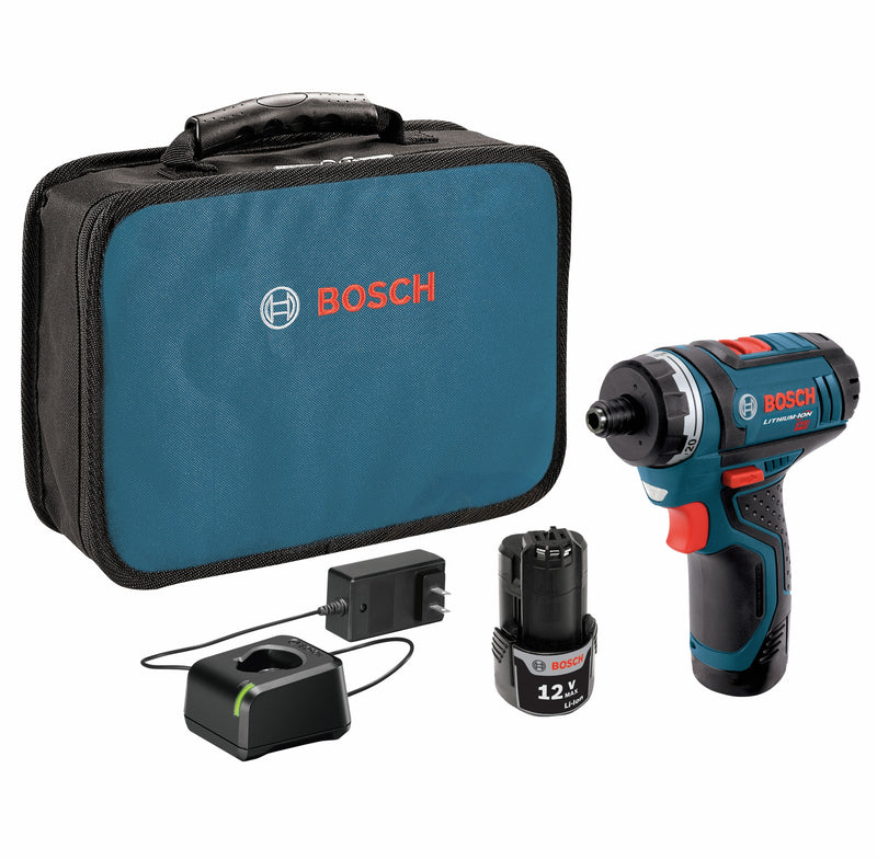 Bosch PS21-2A, 12V Max Two-Speed Pocket Driver Kit