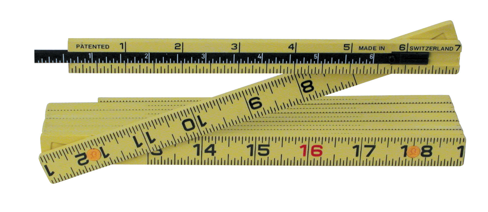 Wiha 61620 MaxiFlex 6 Feet Folding Ruler Outside Read with 6 Inch Depth Extension