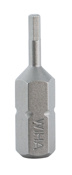 Wiha 71306 Hex Bit 2.0mm - 25mm - 10 Pack