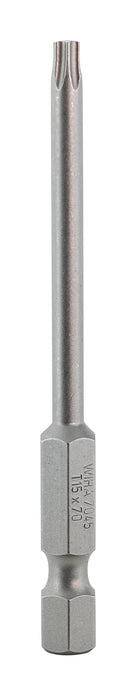 Wiha 74548 Torx Bit T15 - 70mm (2.75) - 10 Pack