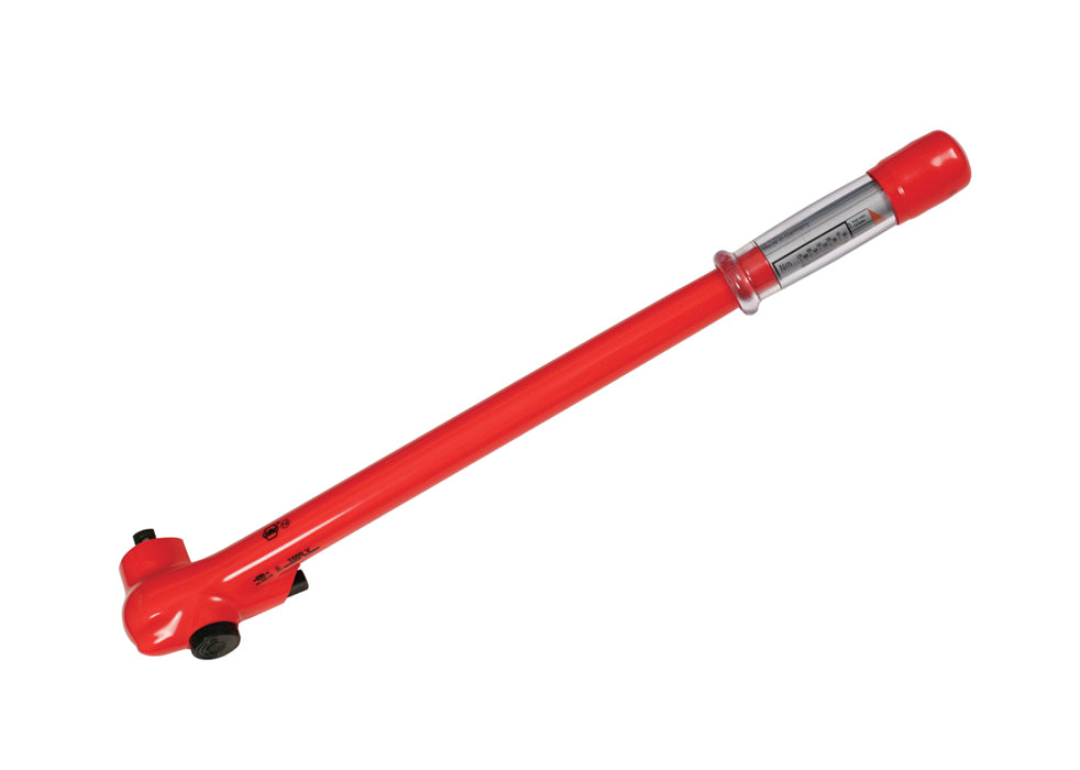 Wiha 30152 Insulated Ratcheting Torque Wrench 1/2" Drive 40-220 Nm