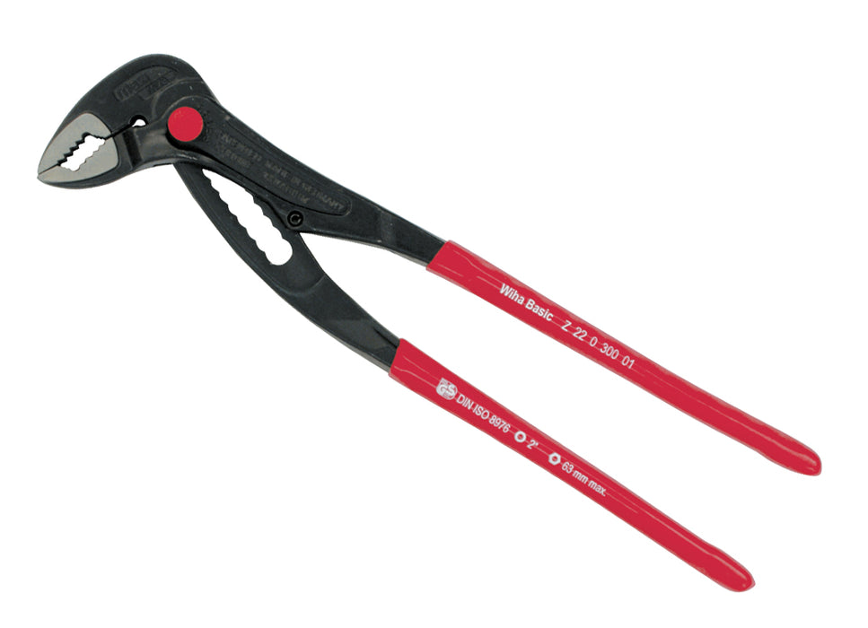 Wiha 32667 Classic Grip Adjustable Push Button Pliers 12"