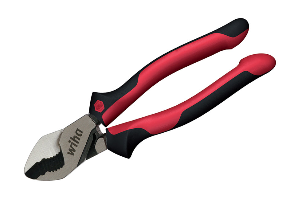 Wiha 30926 Industrial SoftGrip Serrated Cable Cutters 6.3"