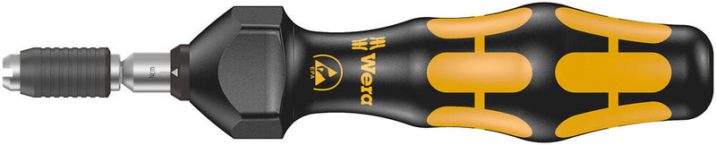 Wera 05074786001, 0.10-0.34 Nm Torque Range, 4mm - Halfmoon/HIOS Drive Drive Size, Adjustable, Inline, Slip, Kraftform, ESD, 7400 Torque Screwdriver